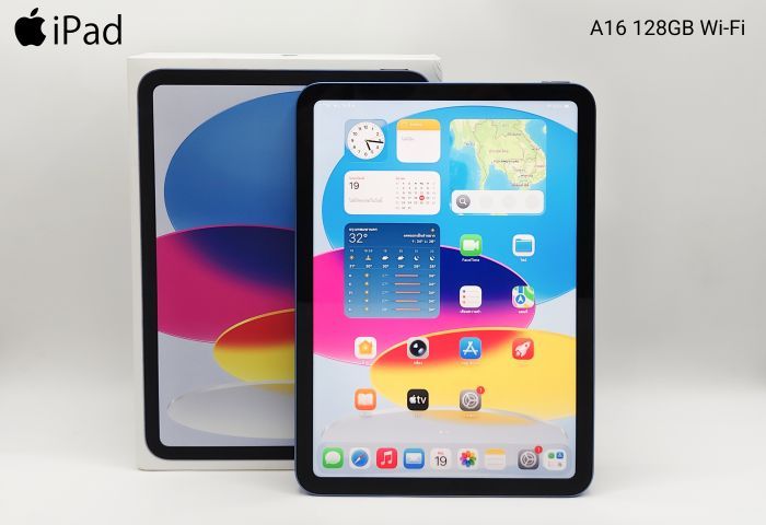 iPad Gen11 (A16) 128GB Wi-Fi ประกันศูนย์ 2 มี.ค. 2027