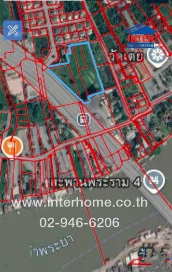 ที่ดินเปล่า 7 ไร่ 35.9 ตร.ว. ที่ดิน ใกล้เกาะเกร็ด วัดบางจาก ถนนชัยพฤกษ์ ถนนแจ้งวัฒนะ-ปากเกร็ด ปากเกร็ด นนทบุรี รูปที่ 4