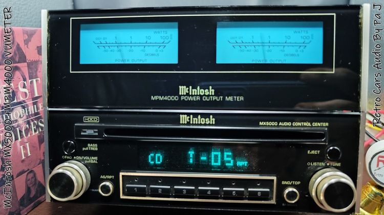 VU Meter MPM4000 +McIntosh MX5000 +  รูปที่ 3