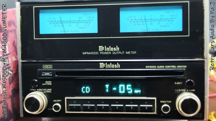 VU Meter MPM4000 +McIntosh MX5000 +  รูปที่ 4