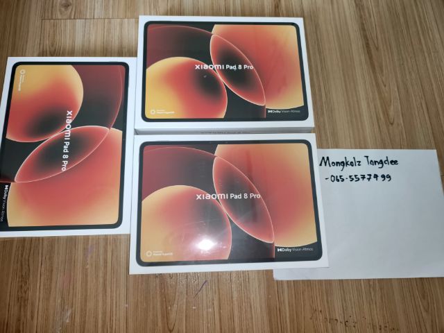 💥Xiaomi pad8 pro Ram8 256Rom
 Snapdragon 8s gen4 มือ1 . ในซิล รูปที่ 2