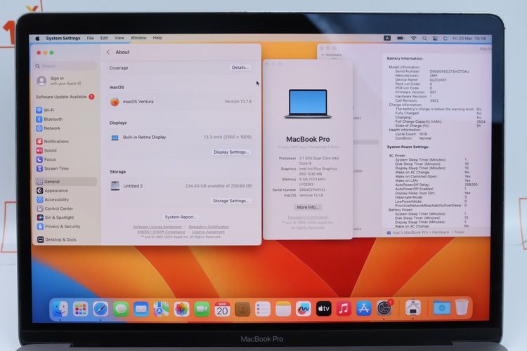 MacBook Pro Core i5 2017 13" 8.256GB - ID26030343 รูปที่ 4