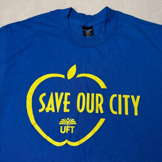 เสื้อยืดผ้าบาง Save our City Size L