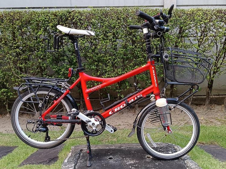 จักรยาน Mini Touring CRONUS COCO Comfort Size 15.5 นิ้ว เฟรม Aluminium ตะเกียบ Cromoly แต่งแล้ว รวมอุปกรณ์  รูปที่ 8