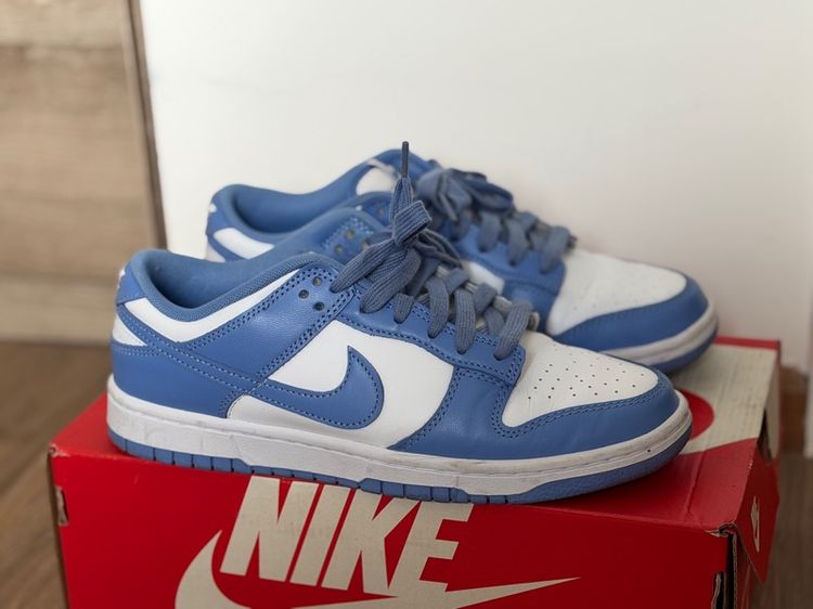 ฟ้า หนังแท้ รองเท้าหนังกึ่งทางการ UK 7 | EU 40 2/3 | US 7.5 Nike รองเท้า