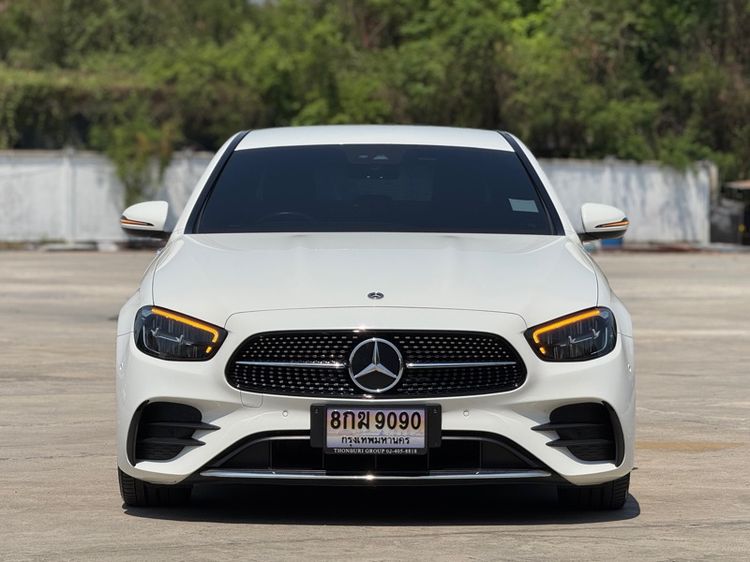 Mercedes-Benz E-Class 2023 E220 Sedan ดีเซล ไม่ติดแก๊ส เกียร์อัตโนมัติ ขาว รูปที่ 3