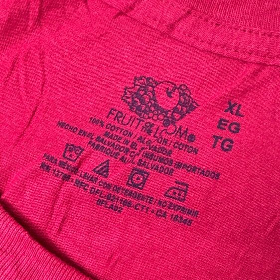 เสื้อยืด Fruit of the Loom Pocket Size XL รูปที่ 5