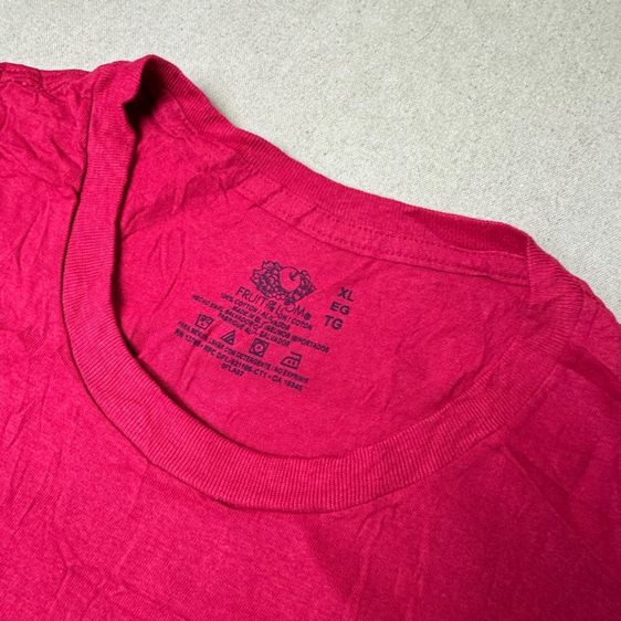 เสื้อยืด Fruit of the Loom Pocket Size XL รูปที่ 4