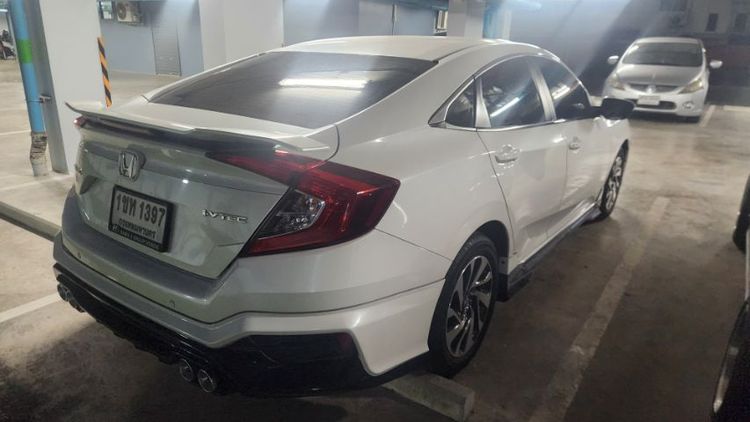 Honda Civic 2021 1.8 E i-VTEC Sedan เบนซิน ไม่ติดแก๊ส เกียร์อัตโนมัติ ขาว รูปที่ 2