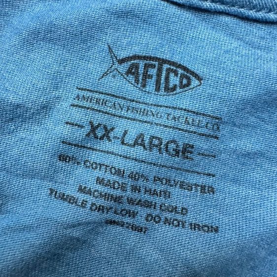 เสื้อยืด AFTCO ผ้าดีมาก Size XXL รูปที่ 7
