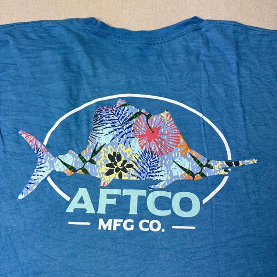 เสื้อยืด AFTCO ผ้าดีมาก Size XXL รูปที่ 2