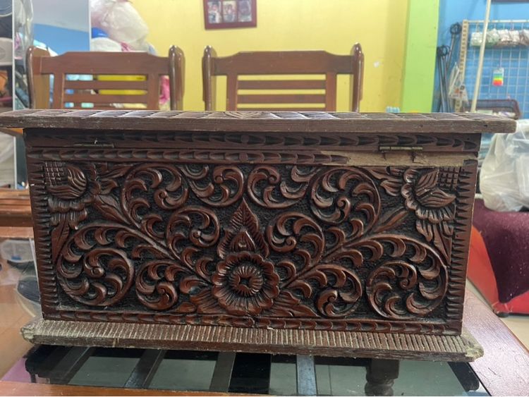 หีบตู้ไม้สักเเท้ รูปที่ 6