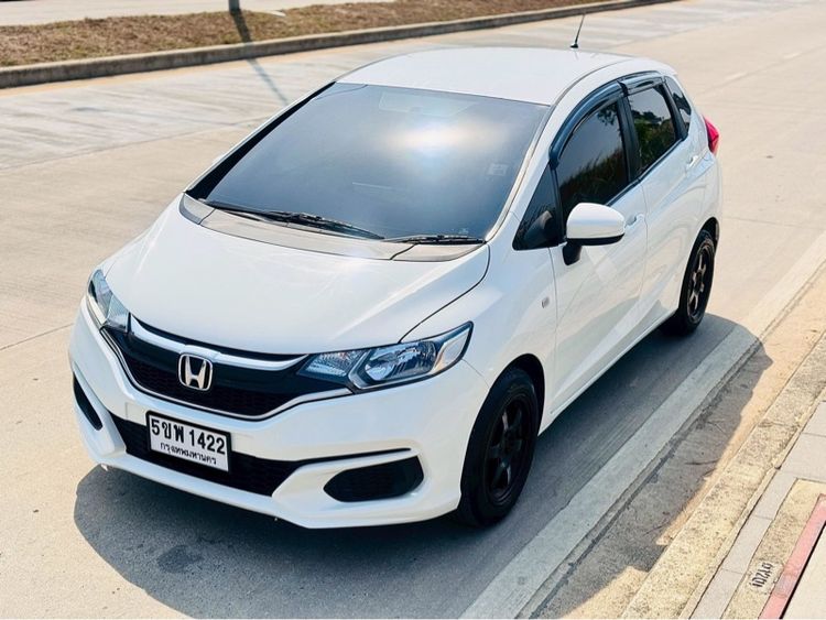 Honda Jazz 2018 1.5 S i-VTEC เบนซิน ขาว