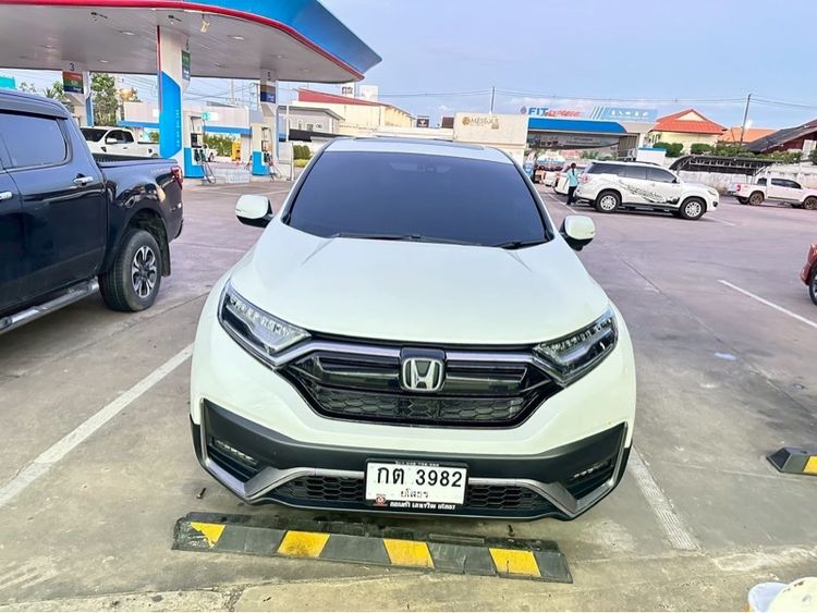 รถ Honda CR-V 2.4 EL 4WD สี ขาว
