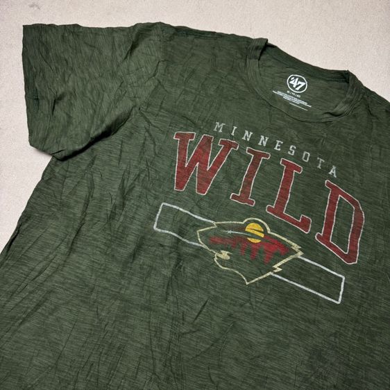 เสื้อยืด 47 x WILD Size XL  รูปที่ 3