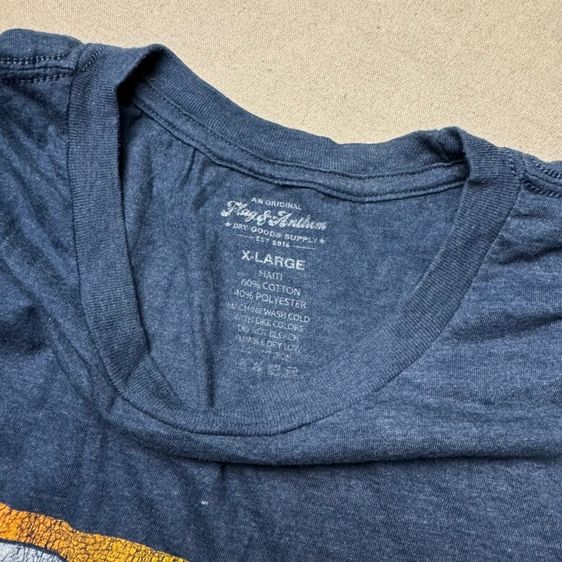 เสื้อยืด Flag and Anthem ผ้านิ่ม Size XL รูปที่ 7