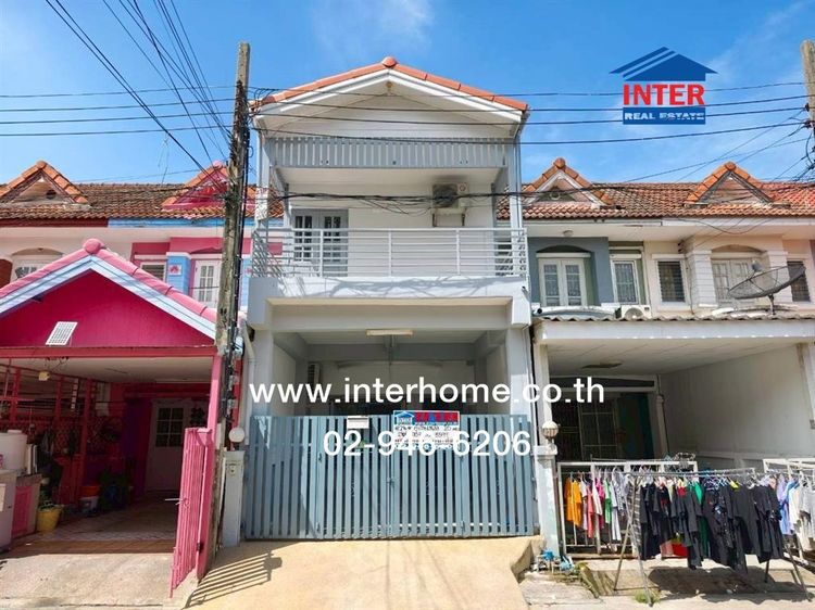 ทาวน์เฮ้าส์ 2 ชั้น 16 ตร.ว. หมู่บ้านเมืองประชาหทัยราษฎร์ ซอยหทัยราษฎร์35 ถนนรามอินทรา ถนนหทัยราษฎร์ เขตมีนบุรี กรุงเทพมหานคร