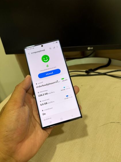 Samsung S22 Ultra 5G 256GB Ram 12GB Black จอสวย การใช้งานปกติ สอบถามได้คัฟ รูปที่ 4