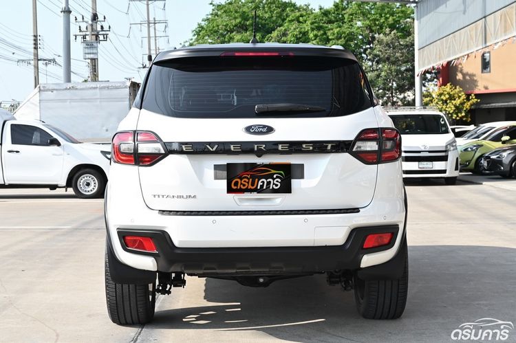 Ford Everest 2021 2.0 Titanium Plus Utility-car ดีเซล ไม่ติดแก๊ส เกียร์อัตโนมัติ ขาว รูปที่ 4