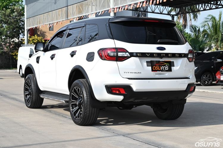 Ford Everest 2021 2.0 Titanium Plus Utility-car ดีเซล ไม่ติดแก๊ส เกียร์อัตโนมัติ ขาว รูปที่ 3