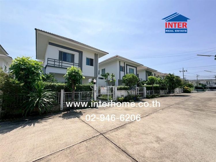 บ้านเเฝด 2 ชั้น 35.2 ตร.ว. หมู่บ้านแลนซีโอนอฟ รามอินทรา-คู้บอน38 ซอยคู้บอน40 ถนนคู้บอน ถนนรามอินทรา เขตคลองสามวา กรุงเทพมหานคร รูปที่ 2