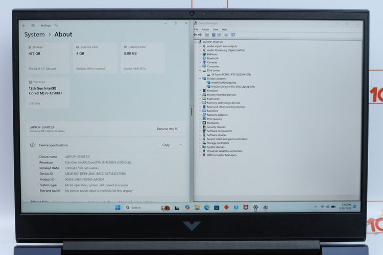 HP VICTUS Core i5-12500H.RTX3050  RAM8.512GB - ID26030350 รูปที่ 3