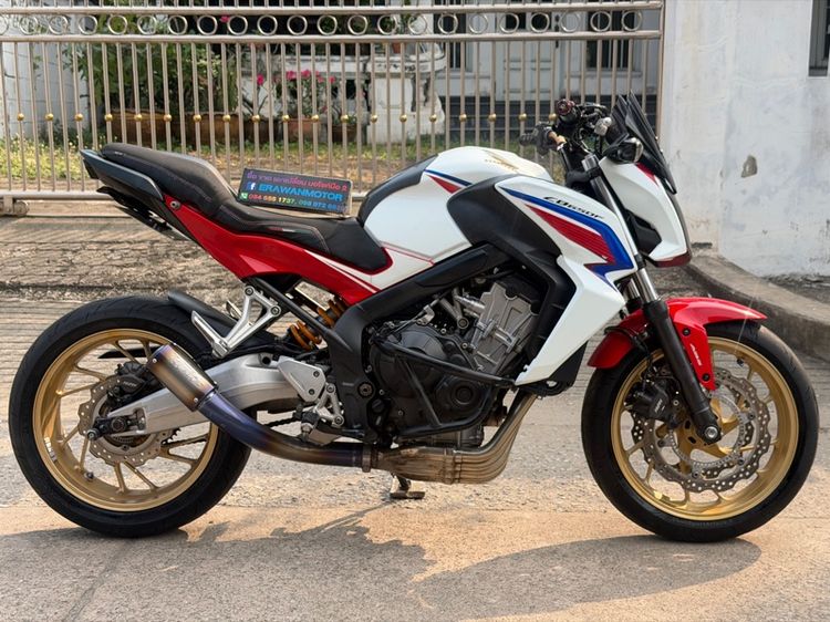 CB650F เดิมสวย กุญแจ2 ภาษี69 เล่มชุดโอนครบ
