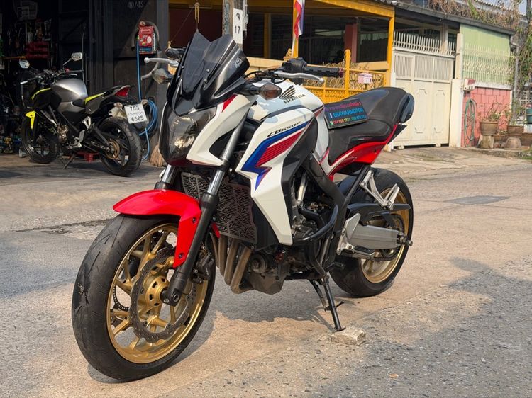 CB650F เดิมสวย กุญแจ2 ภาษี69 เล่มชุดโอนครบ รูปที่ 3