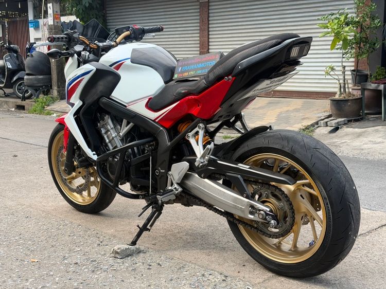CB650F เดิมสวย กุญแจ2 ภาษี69 เล่มชุดโอนครบ รูปที่ 6
