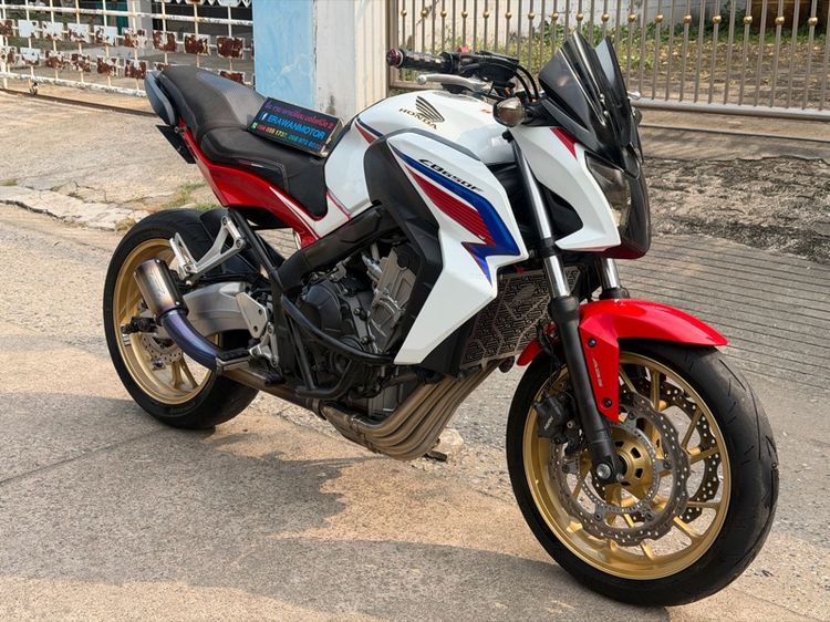 CB650F เดิมสวย กุญแจ2 ภาษี69 เล่มชุดโอนครบ รูปที่ 4