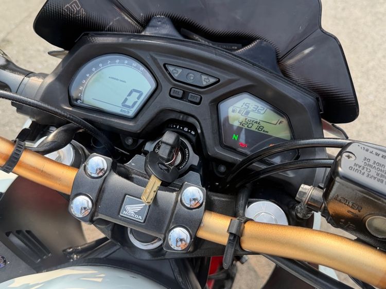 CB650F เดิมสวย กุญแจ2 ภาษี69 เล่มชุดโอนครบ รูปที่ 15