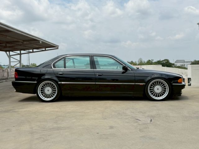 BMW Series 7 1998 740iL Sedan เบนซิน ไม่ติดแก๊ส เกียร์อัตโนมัติ ดำ รูปที่ 4