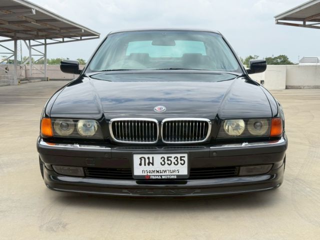 BMW Series 7 1998 740iL Sedan เบนซิน ไม่ติดแก๊ส เกียร์อัตโนมัติ ดำ รูปที่ 2