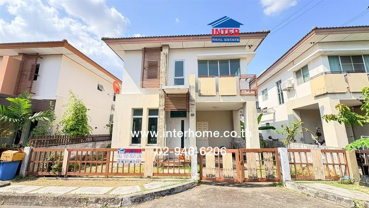 บ้านเเฝด 2 ชั้น 35.1 ตร.ว. หมู่บ้านพร้อมพัฒน์กรีนโนวา รามอินทรา ใกล้โลตัสเลียบคลองสอง ถนนปัญญาเนเชอรัลปาร์ค ถนนซอยหทัยราษฎร์39 เขตคลองสามวา 