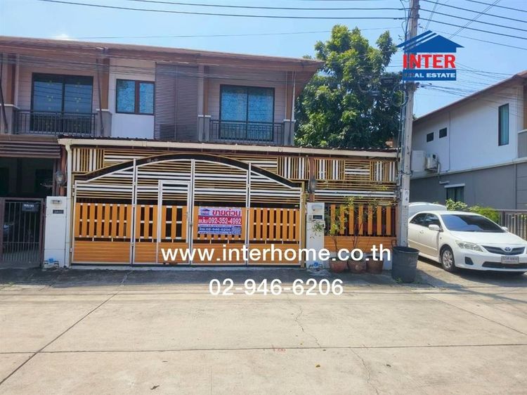 ทาวน์เฮ้าส์ 2 ชั้น 28.1 ตร.ว. หมู่บ้านพฤกษาวิลล์73 พัฒนาการ ใกล้เดอะไนท์พระราม9 ซอยพัฒนาการ38 ซอยอ่อนนุช77 ถนนพัฒนาการ ถนนศรีนครินทร์