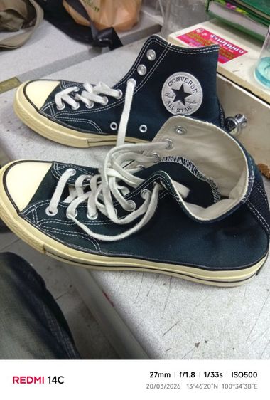 converse chuck taylor all star 70 hi black รูปที่ 9