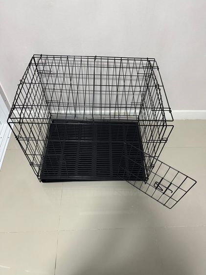 กรงสัตว์เลี้ยง กรงสุนัข กรงแมว สภาพใหม่ พับเก็บได้ มีถาดรอง ส่งต่อราคาเบาๆ ด่วนเลย รูปที่ 4
