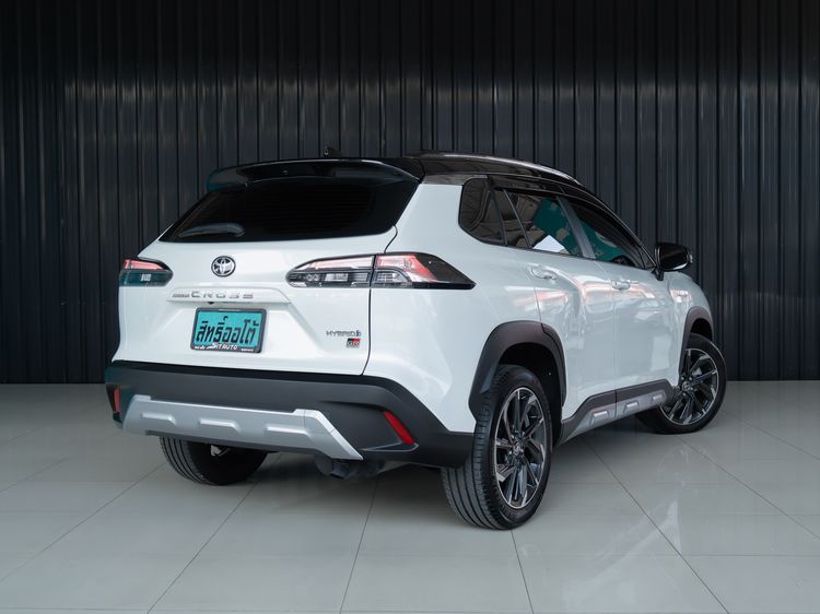 Toyota Corolla Cross 2024 1.8 HEV GR Sport Utility-car ไฮบริด ไม่ติดแก๊ส เกียร์อัตโนมัติ ขาว รูปที่ 4