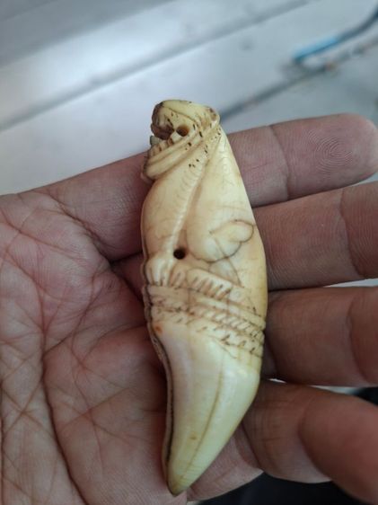 หลวงพ่อนก เขี้ยวเก่าสวยมากใหญ่มาก รูปที่ 5