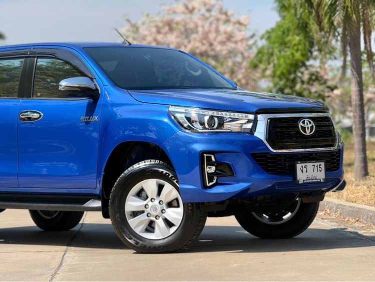 Toyota Hilux Revo 2019 2.4 Prerunner E Plus Pickup ดีเซล เกียร์อัตโนมัติ ฟ้า รูปที่ 3