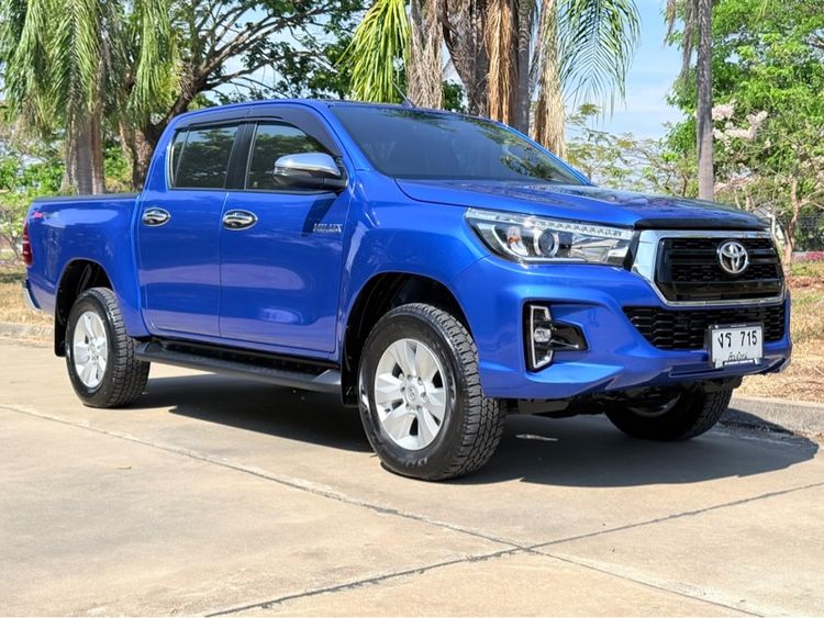 Toyota Hilux Revo 2019 2.4 Prerunner E Plus Pickup ดีเซล เกียร์อัตโนมัติ ฟ้า รูปที่ 2