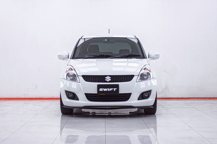 Suzuki Swift 2012 1.2 GLX Sedan เบนซิน ไม่ติดแก๊ส เกียร์อัตโนมัติ ขาว รูปที่ 4