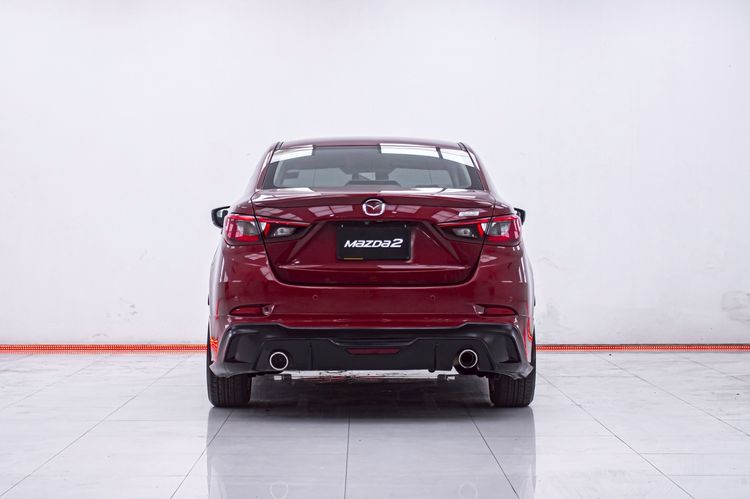 Mazda Mazda 2 2017 1.3 High Plus Sedan เบนซิน ไม่ติดแก๊ส เกียร์อัตโนมัติ แดง รูปที่ 4