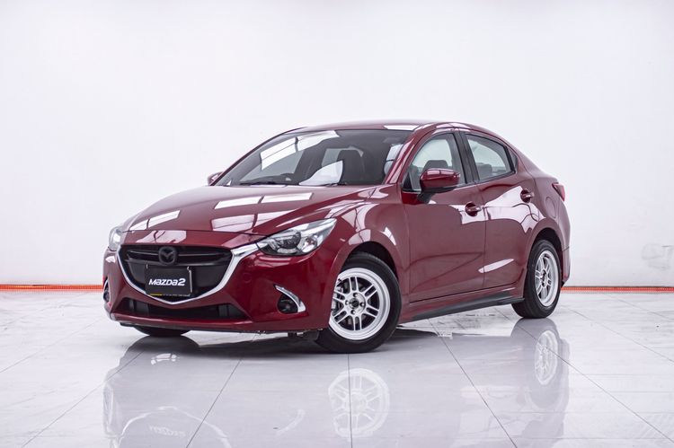Mazda Mazda 2 2017 1.3 High Plus Sedan เบนซิน ไม่ติดแก๊ส เกียร์อัตโนมัติ แดง