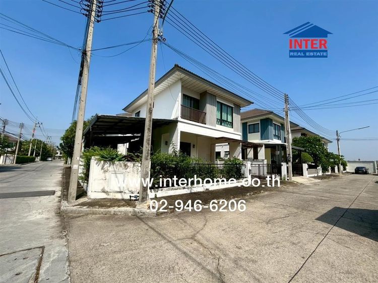 บ้านเเฝด 2 ชั้น 45.8 ตร.ว. หมู่บ้านโมดิวิลล่า ลาดกระบัง-สุวรรณภูมิ ถนนหลวงแพ่ง ตำบลคลองหลวงแพ่ง เมืองฉะเชิงเทรา ฉะเชิงเทรา รูปที่ 3