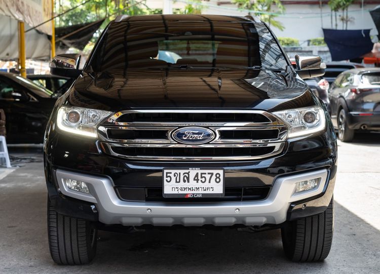รถ Ford Everest 3.2 Titanium+ 4WD สี ดำ