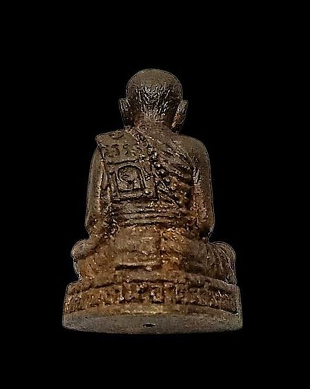  หล่อลอยองค์ล.ป.หมุน เนื้อทองทิพย์ พิมพ์ใหญ่ รุ่นรวยทันใจ 2543 เลข154 พร้อมกล่องเดิม รูปที่ 2