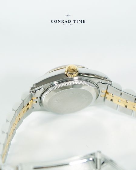 Rolex Datejust 69173 Silver Dial Two-Tone Jubilee 26mm.  รูปที่ 14