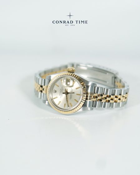 Rolex Datejust 69173 Silver Dial Two-Tone Jubilee 26mm.  รูปที่ 5