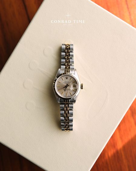 Rolex Datejust 69173 Silver Dial Two-Tone Jubilee 26mm.  รูปที่ 2